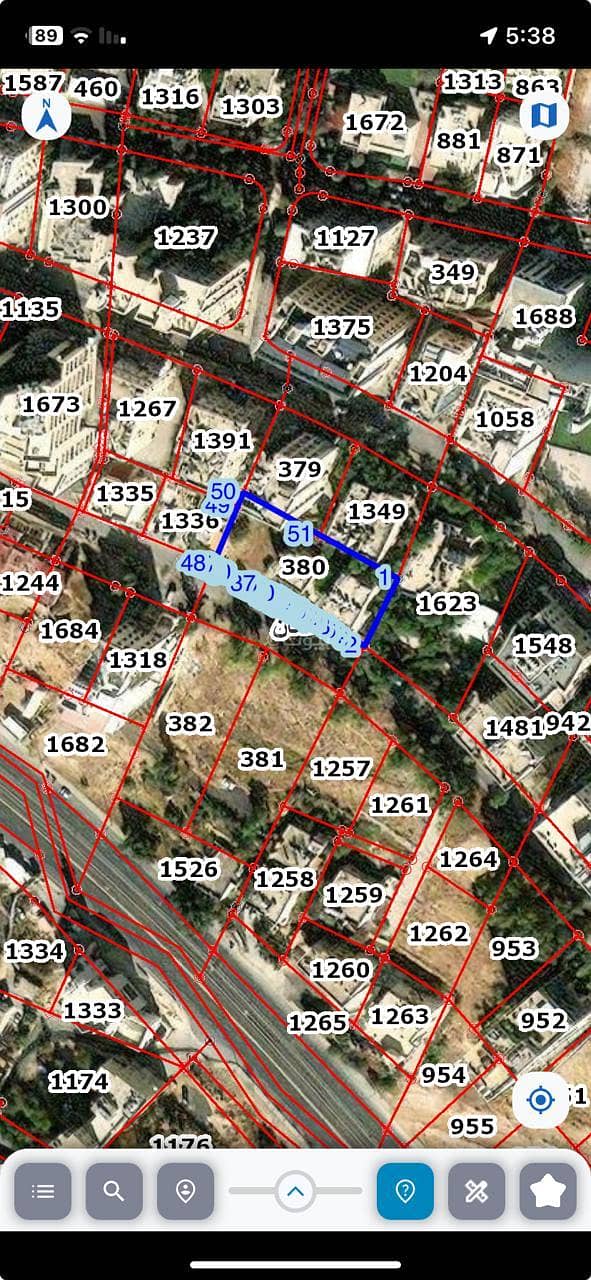 أرض سكنية للبيع في جبل عمان، عمان