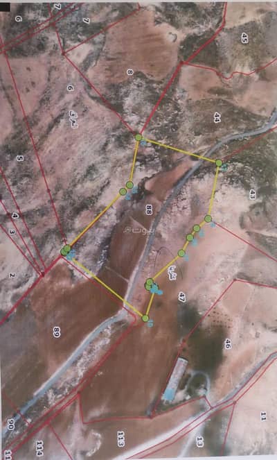 شاليه  للبيع في كثربا، الكرك - أرض سكنية للبيع في كاثرابة، الكرك