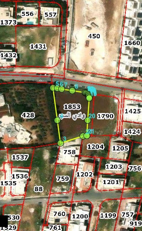 Residential Land For Sale on Airport Road, Amman Residential Land For Sale on Airport Road, Amman