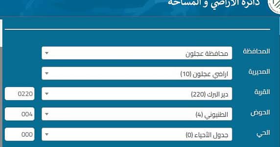 شاليه  للبيع في وسط المدينة، عجلون - أرض سكنية للبيع 1 غرفة نوم في وسط عجلون
