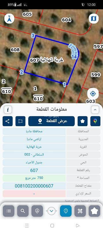شاليه  للبيع في ماعين، مادبا - أرض سكنية للبيع في مادبا الرئيسية