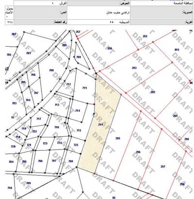 شاليه  للبيع في ذيبان، مادبا - أرض سكنية 0 غرفة للبيع في ذيبان، مادبا