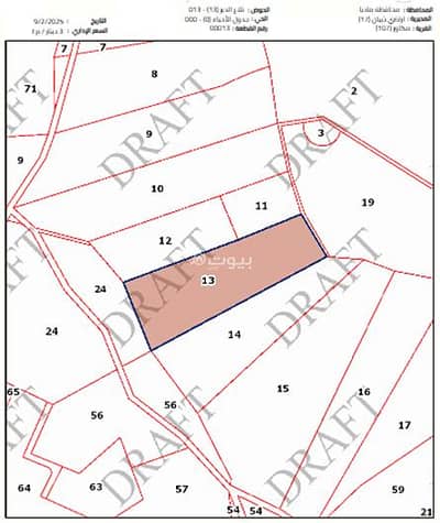 شاليه  للبيع في مكاور، مادبا - أرض سكنية للبيع في المكثبر ، مادبا
