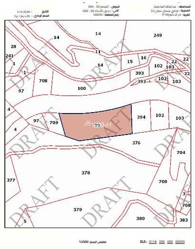 شاليه  للبيع في عين الباشا، السلط - 0 غرف أرض سكنية للبيع عين الباشا، السلط