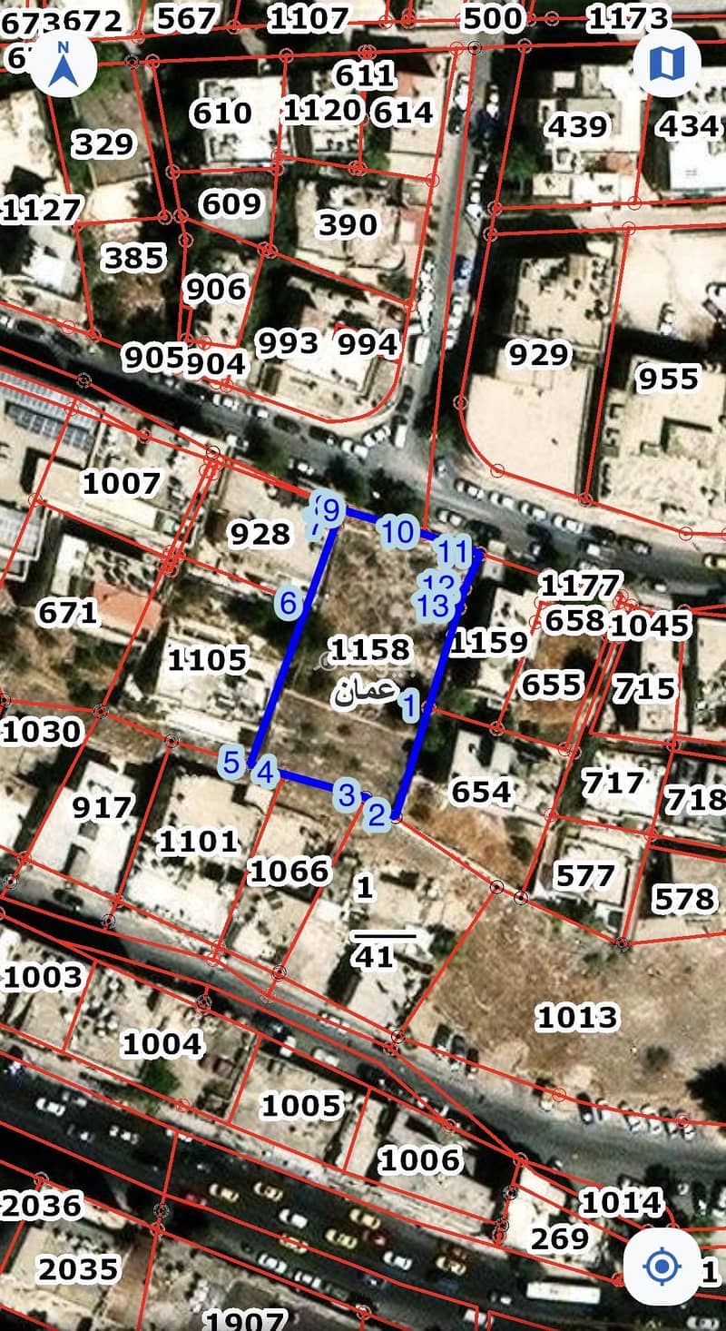 أرض سكنية للبيع في جبل الحسين، عمان أرض سكنية للبيع في جبل الحسين، عمان