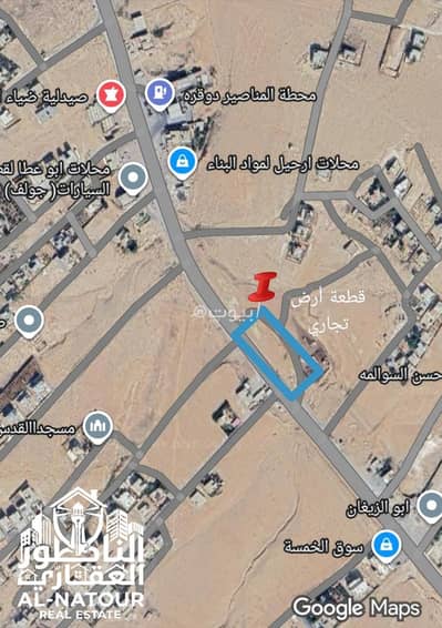 شاليه  للبيع في السخنة، الزرقاء - قطعة أرض سكنية للبيع في السخنة الزرقاء
